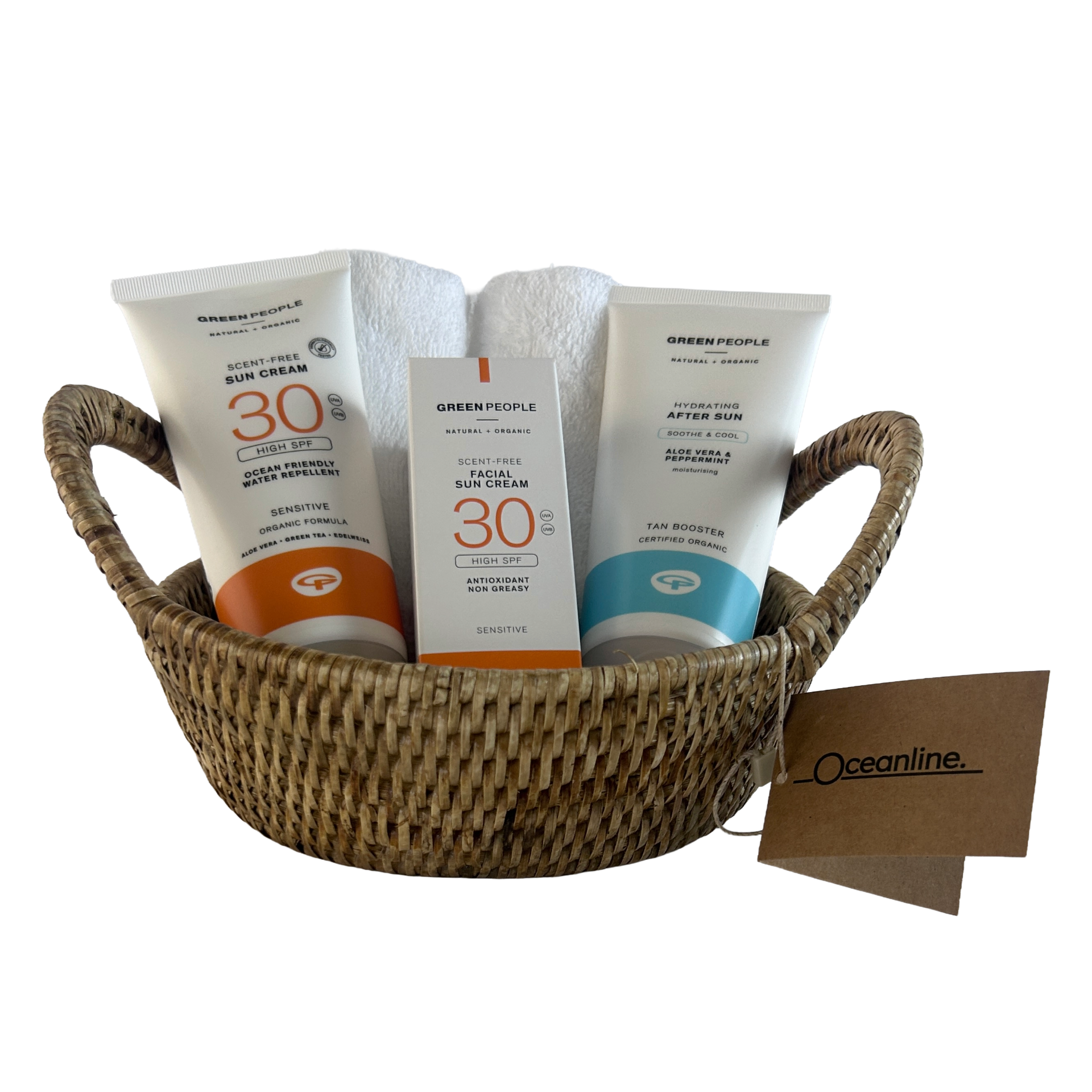 Sonnencreme-Korb-Set - Erwachsene
